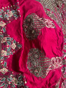 Luxury pure handwork Bridal Lehenga..