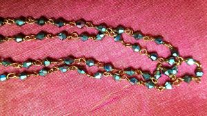 Boho Beaded Anklet with Bells