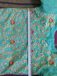 Kurti With Thread Work