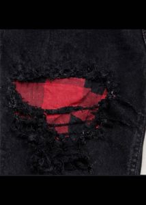 Men’s Black Ripped Slim Fit Jeans – Dynam