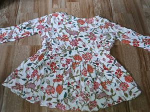 Beautiful Floral Print Kurta
