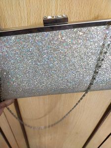 🔮Blingy Shiny Party Clutch/Sling Bag