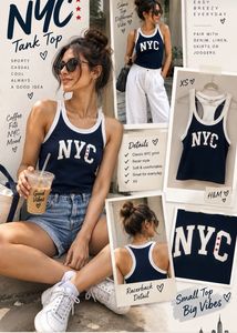 H&M NYC Graphic Racerback Tank Top – XS (10-12Y)