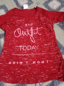 Red Graphic Tee