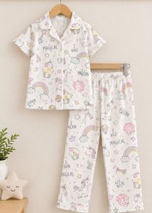 Pure cotton Cute Kiwi Girl Pajama Top