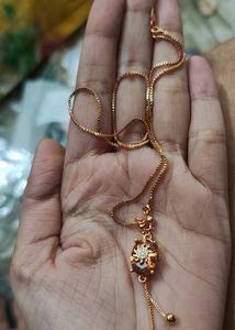 Elegant Rose Gold Chain Necklace