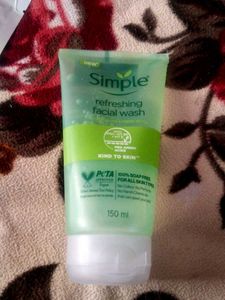 Simple Facewash &amp; Collagen boosting mask