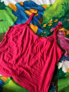 2 cotton camisole slip