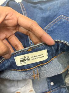 High Waisted Denim Shorts