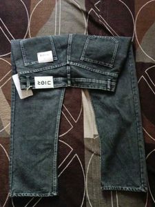 Classic Dark Wash Denim Jeans