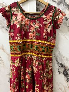 Beautiful Floral Ethnic Gown
