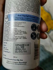 WishCare Multi-Peptide Anti Hairfall Shampoo