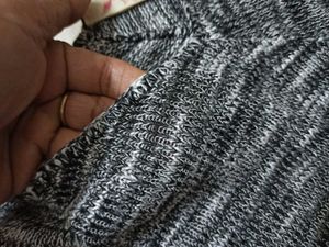 Marled Knit V-Neck Top (USA)