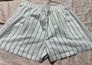 Striped Vest &amp; Shorts Set