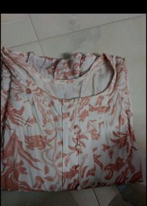 White &amp; Pink kurti