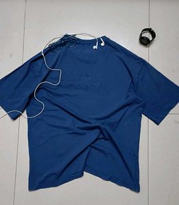 Korean Y2K Thick Relaxed Tee