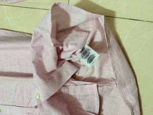 Polo Ralph Lauren Pink Linen Shirt