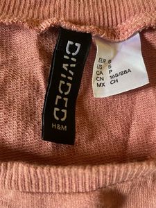 H&amp;M Girl Clique Oversized Cropped Top