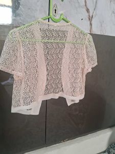Chic Lace Cropped Cardigan