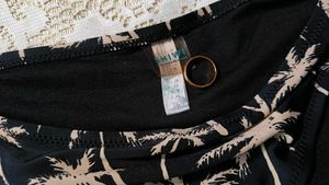 black tree print bikini bottom⚡