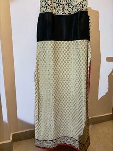 Elegant Embroidered suit &amp; net duppata Set