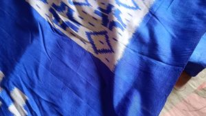 Royal Ikkat Silk Saree