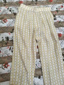 Printed Yellow Suit