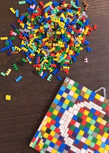 Mini Building Blocks & Canvas board