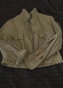 Women's Khaki Utility Jacket