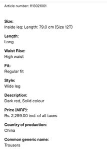 H&amp;M Trousers