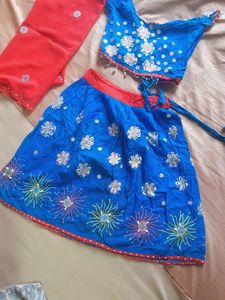 💙CHANIYA CHOLI FOR GIRLS🩵💫🧡