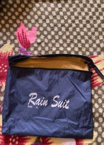 Navy Blue Lightweight Rain Jacket with pant