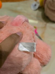 Cute Pink Bear Plush Toy