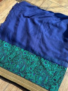 Pure Georgette Partywear Saree