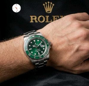 Rolex Submariner Green Dial Watch