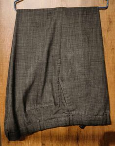 Plus size Gray Trousers