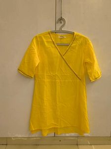 Bright Yellow Kurta