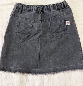 Cute Daisy Duck Denim Skirt