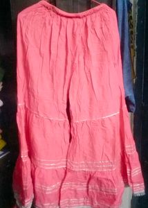 Elegant Printed Anarkali Suit
