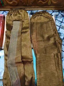 Boys Ethnic Kurta Dhoti Set | Gold &amp; Brown Festive