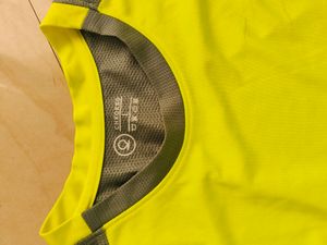 Chokko Branded L size, Neon Green - Grey, Netted,