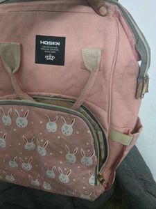 Pink Hosen Diaper Backpack