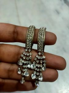 Oxidized Jhumka And Earing Combo