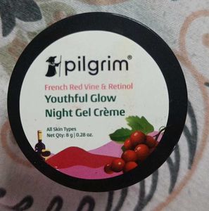 Pilgrim Youthful Glow Night Gel Creme