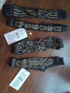 Beaded & Sequined Belt Collection