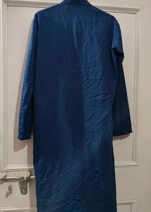 Navy Blue Designer Kurta With Churidar Kameez