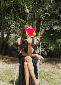 Black Sequin Off-Shoulder Gown