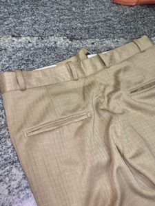 Men's Classic Beige Dress Pants