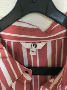 AND Front Tie Stylish Top