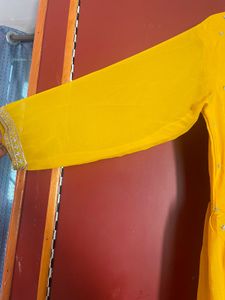 Beautiful Yellow Ethnic Gown